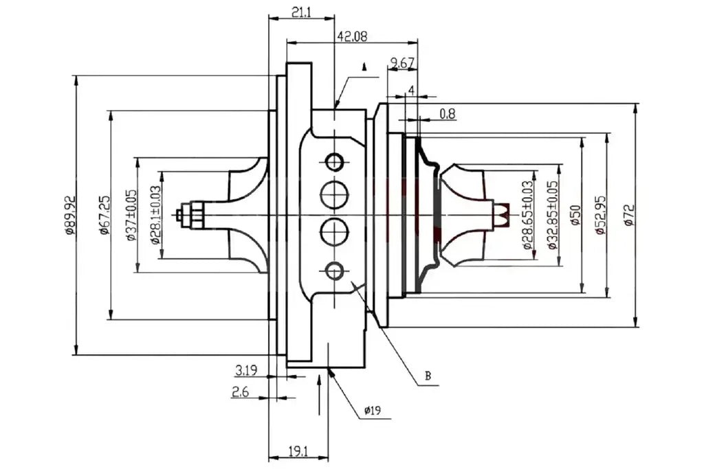 04C145701L Conjunto Rotativo VW Up! 1.0 200 TSI