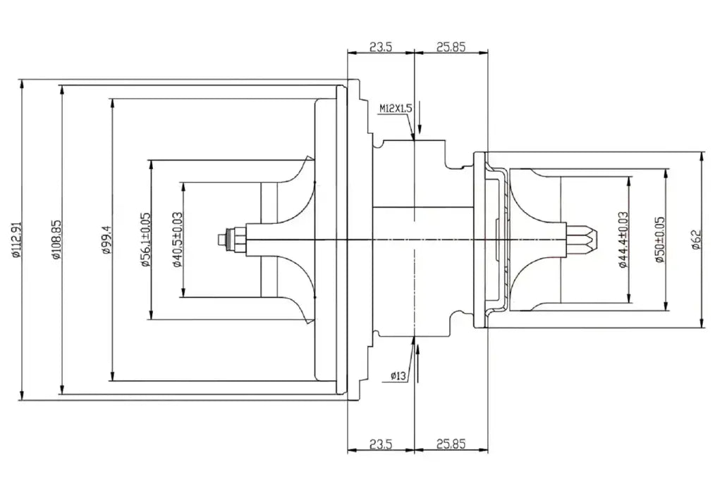 5304-970-0144 CHRA Turbo K04 Amarok 2.0 BiTDI 180cv
