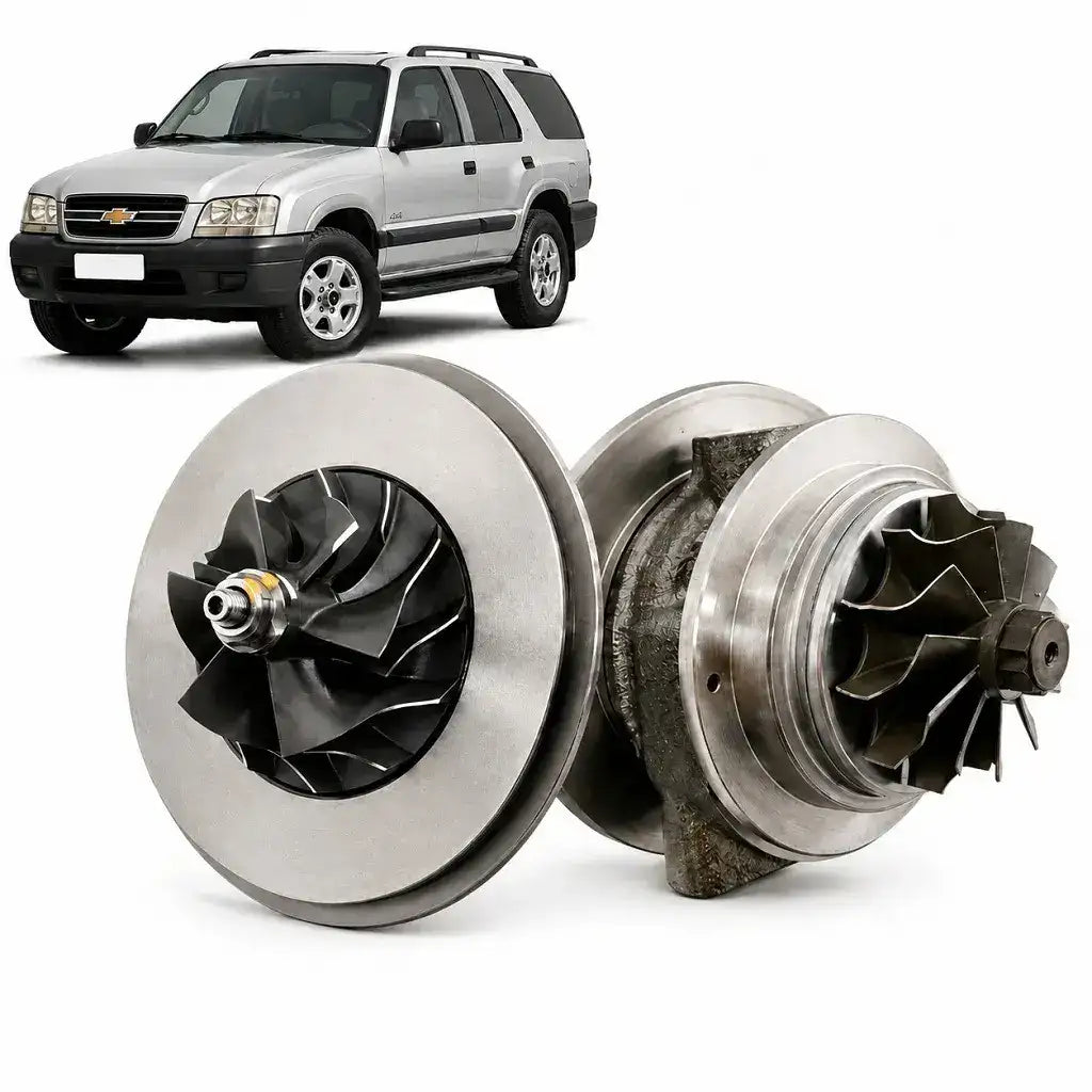 CHRA GM Blazer 2.8 MWM | Eixo da Turbina TF035HM 90529201006802