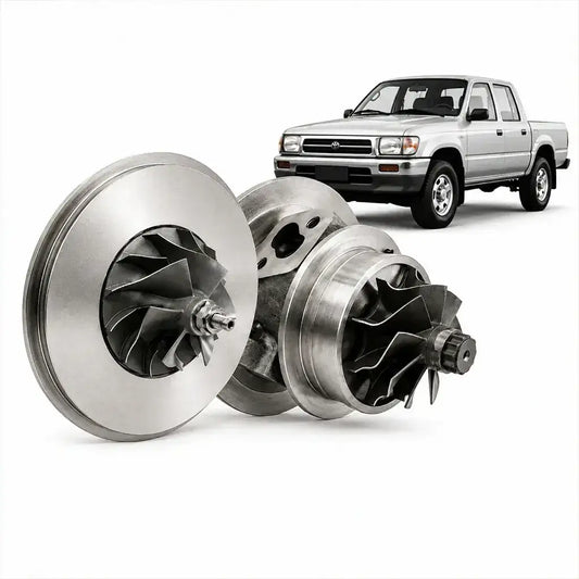 CHRA Toyota Hilux 3.0 1KZ-TE | Eixo da Turbina CT12B OEM 17201-67040