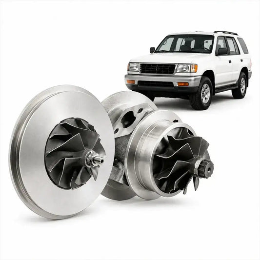 CHRA Land Cruiser Prado 3.0 1KZ-TE | Eixo Turbina CT12B 17201-67040
