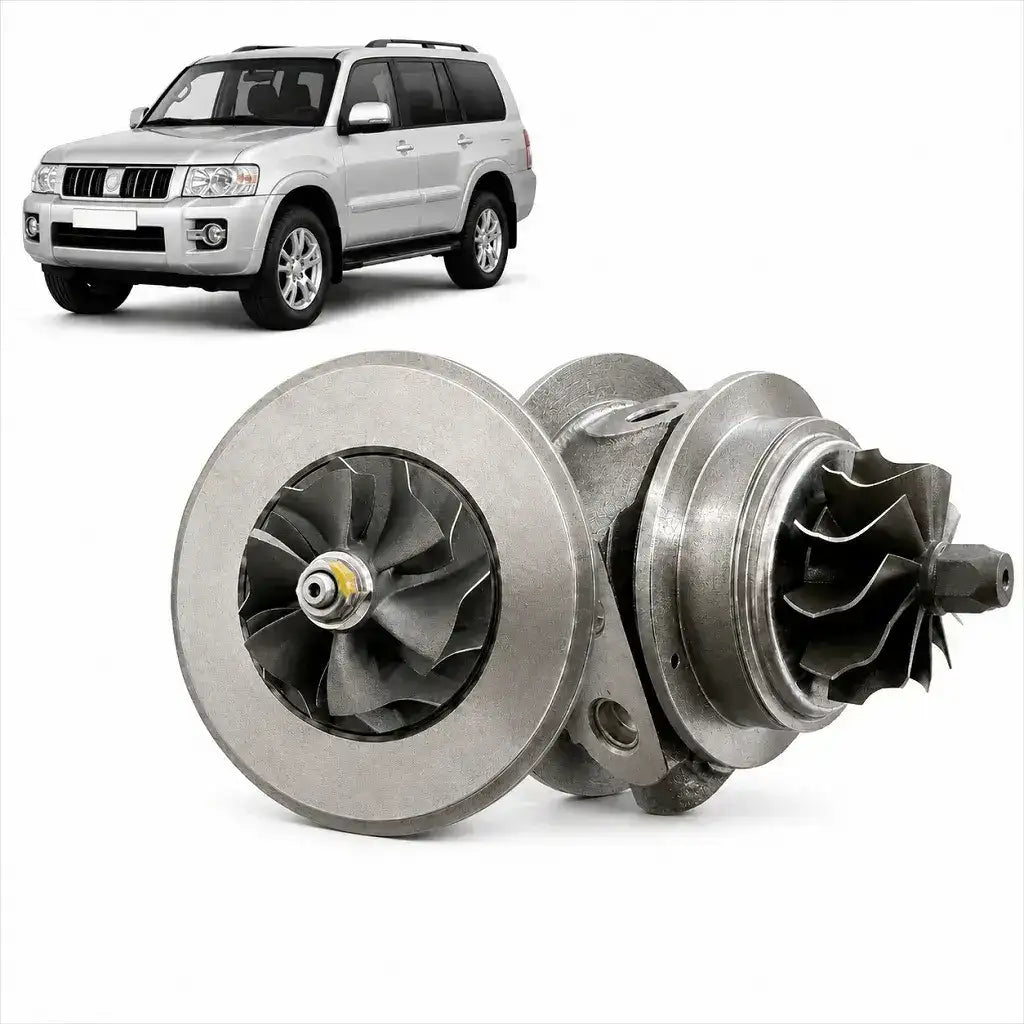 CHRA Turbo Pajero Dakar 3.2 4M41 | OEM 1515A123 Eixo Rotor