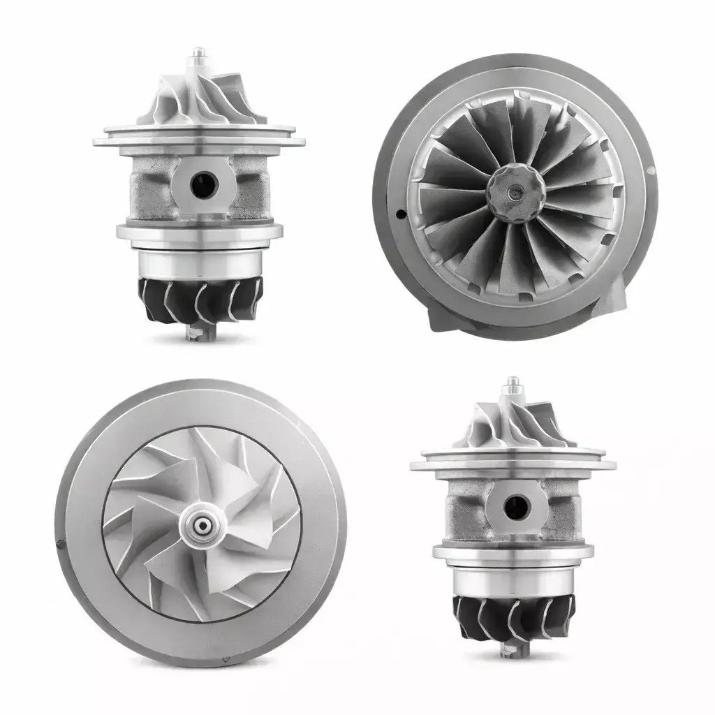 Conjunto Rotativo turbina Case 580L 4BTA HX25W 1999-2011