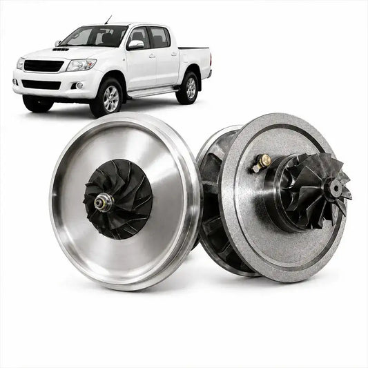 CHRA Turbo Toyota Hilux 2.5 D-4D | OEM 17201-0L030 | Eixo e Rotor